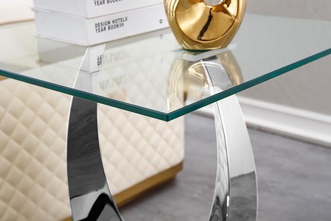 Silver End Table