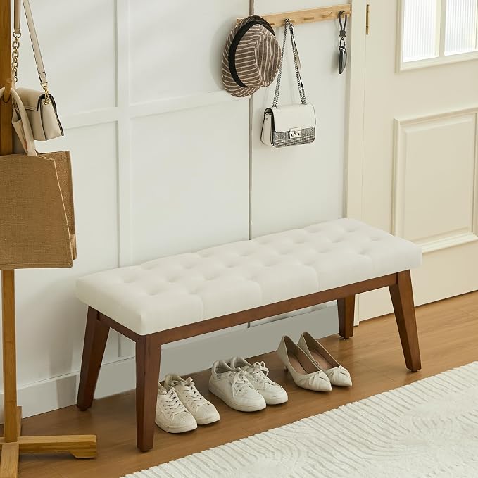Beige-linen-tufted