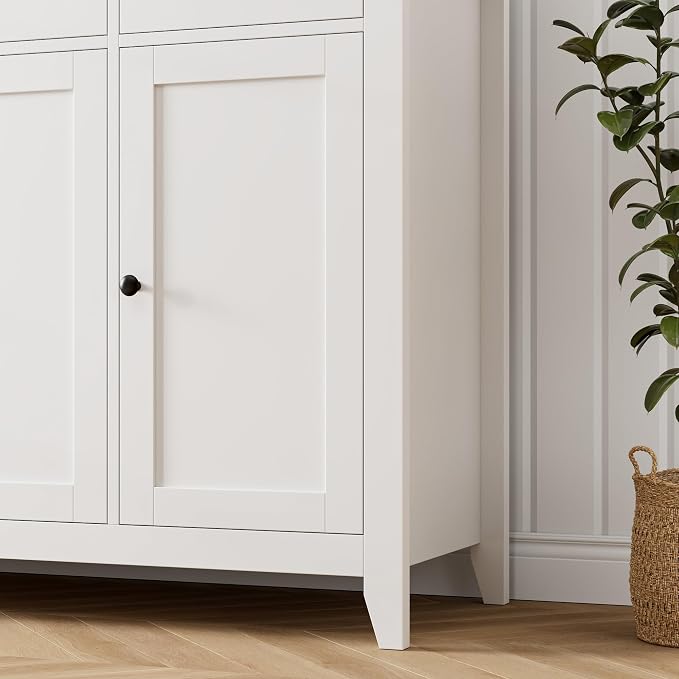White/Rustic Brown