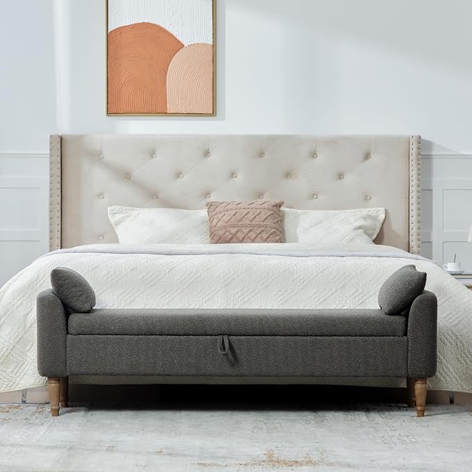 Dark Grey - Wood Legs