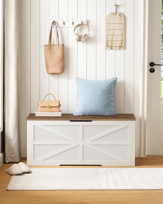 Walnut + White