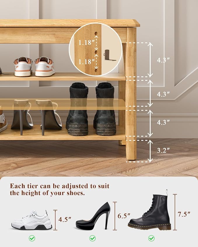 Natural-3 Tier(wood)
