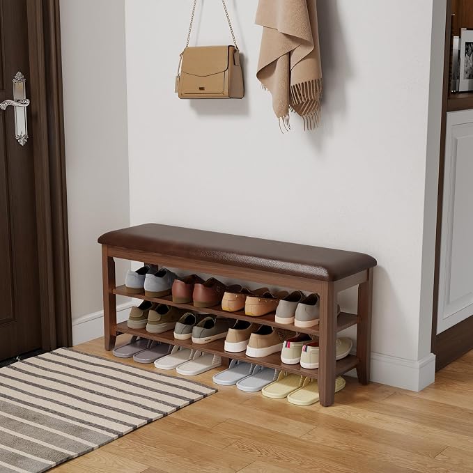 Walnut-leather Seat