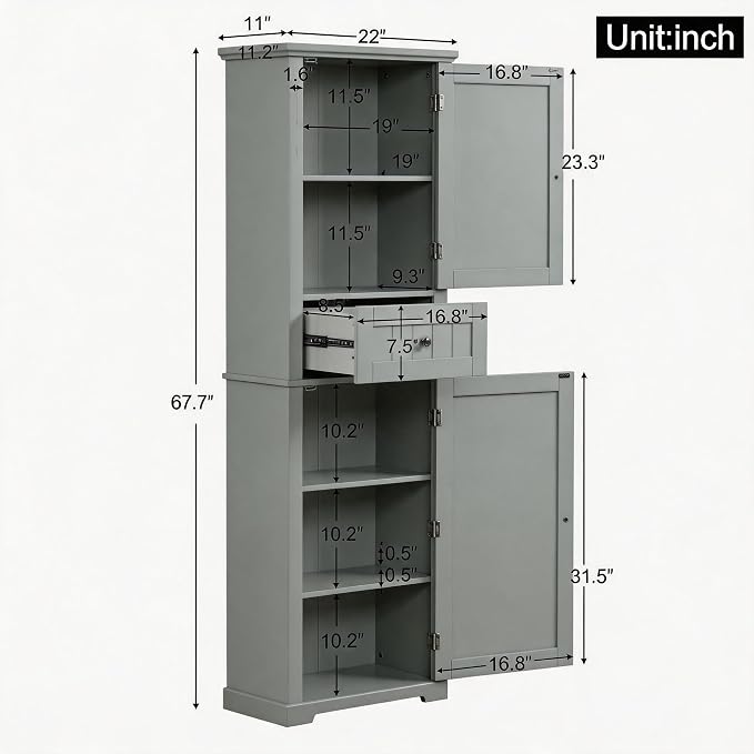 Grey + Mdf