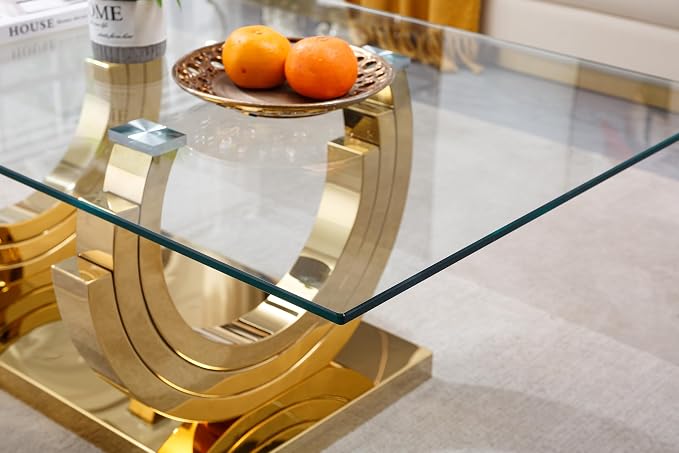 Gold Coffee Table