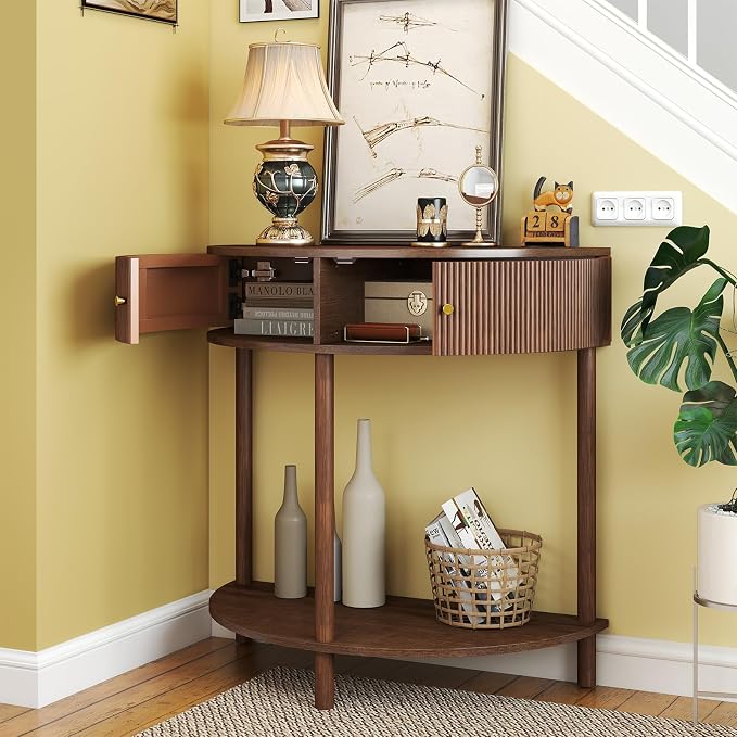 Walnut - Fluted Design
