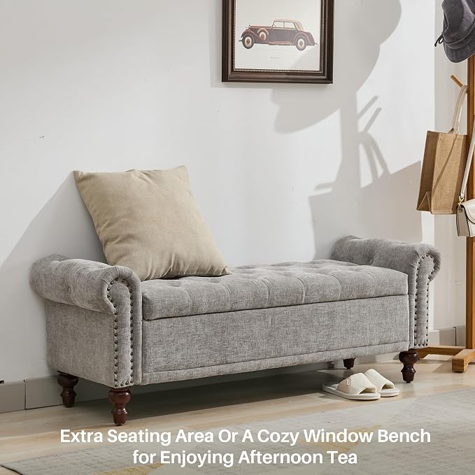 Chenille Light Grey