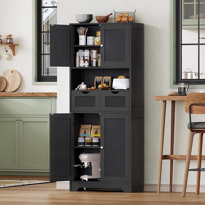 Black 2 Drawers