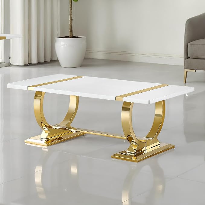 Gold/White