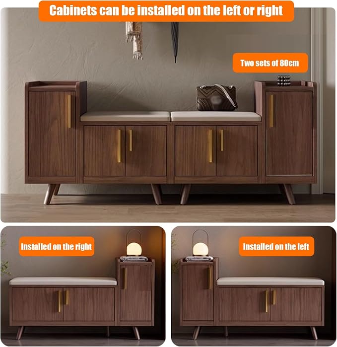 Wood Color-right Cabinet