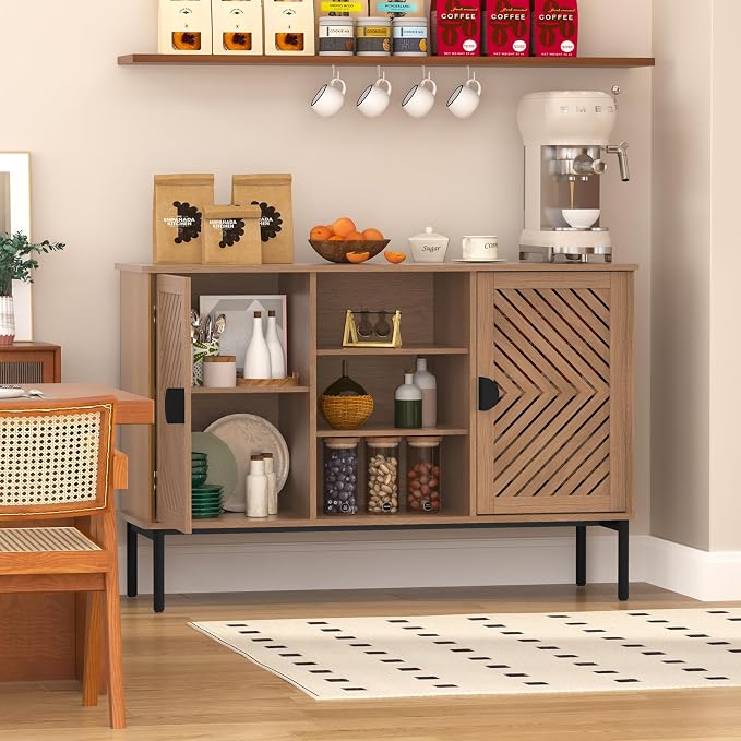 Wood-2 Doors & 3 Shelves