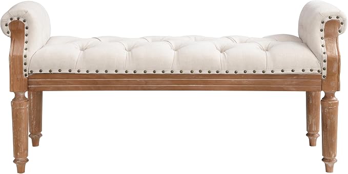 Beige+weathered Teak Finished