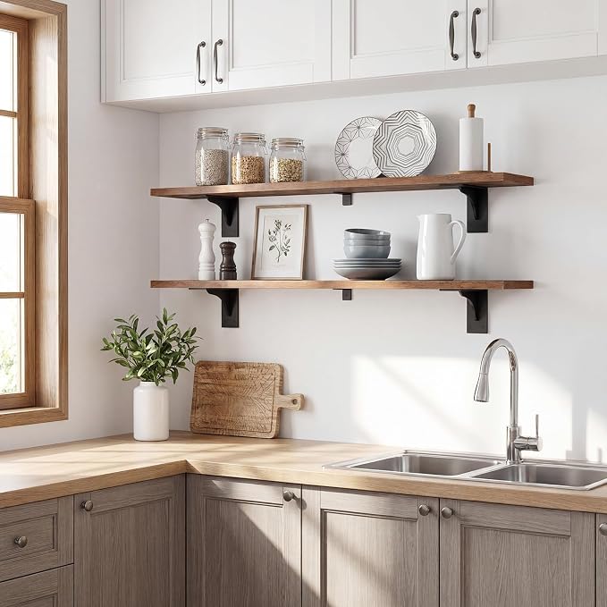 Rustic Brown + Black