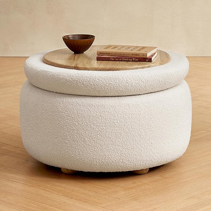 White Boucle, Round