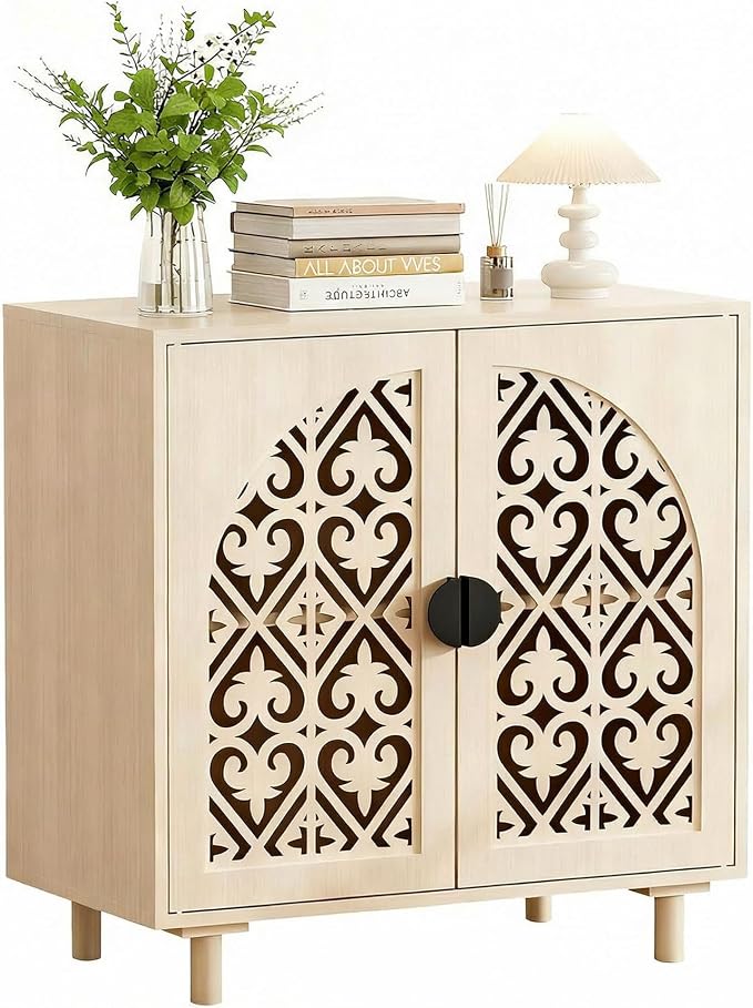 Hollow Carved-beige-1pcs
