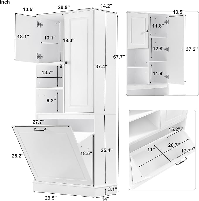 White + Mdf