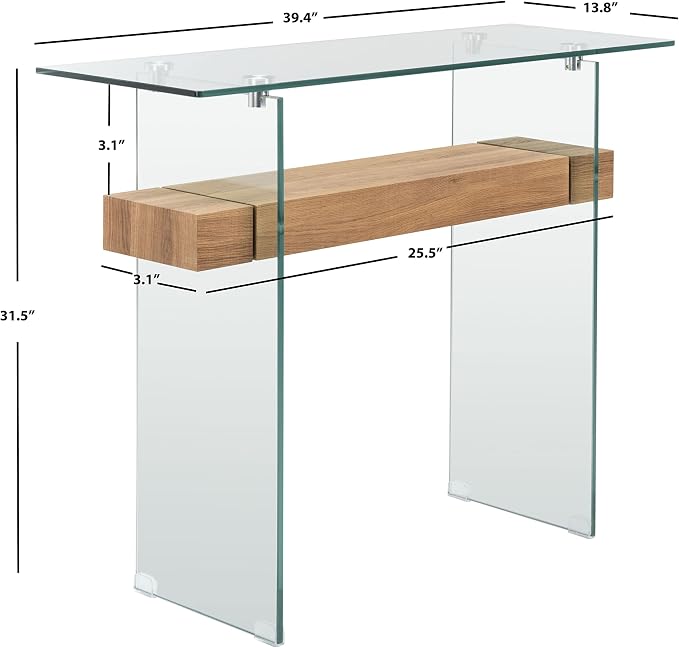 Glass / Natural Brown