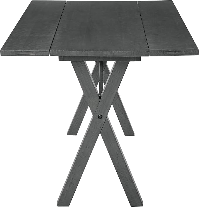 Distressed Washed Grey Finish