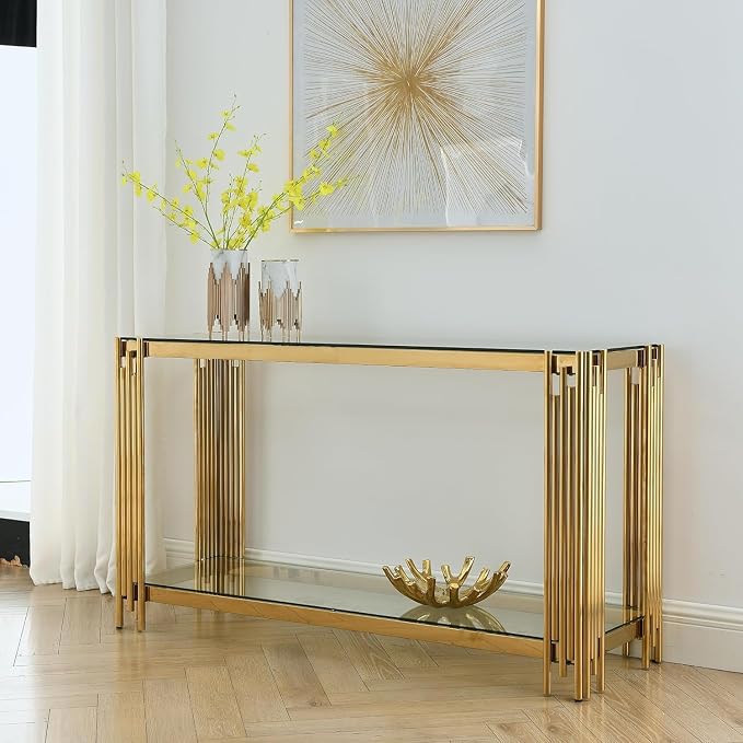 Gold - Console Table