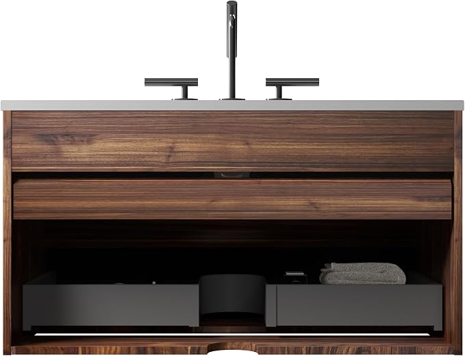 Walnut+black / 3 Holes
