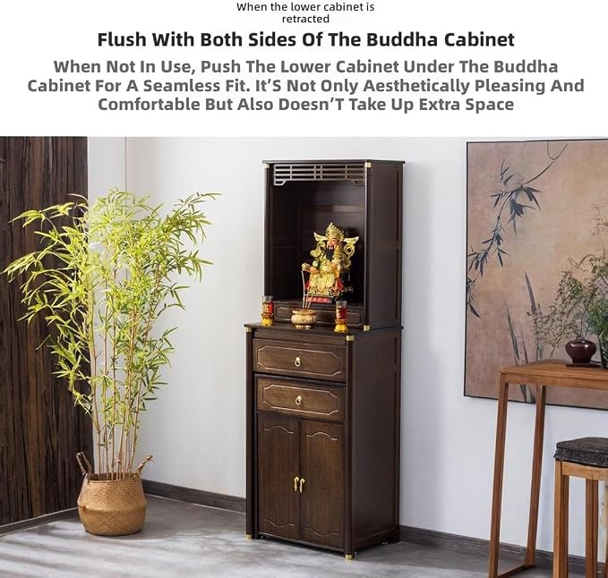 Copper Inlay Sliding Cabinet Set