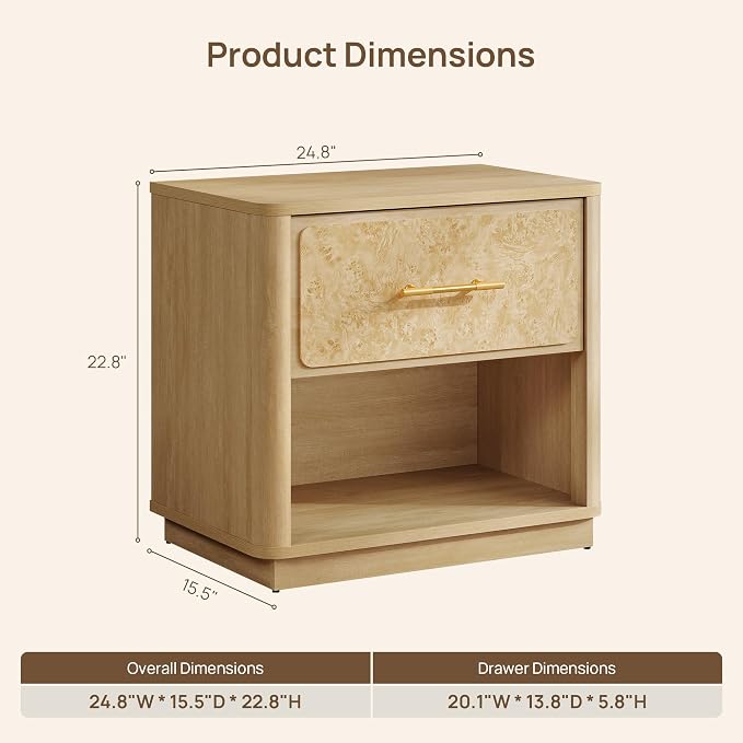 Light Burl Wood