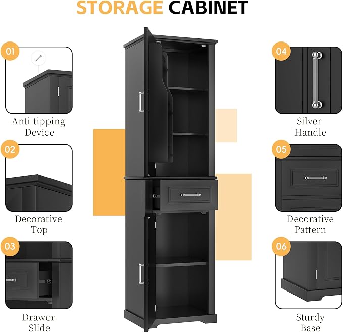 Black/Door Shelve