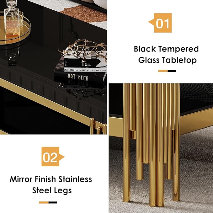 Gold & Black