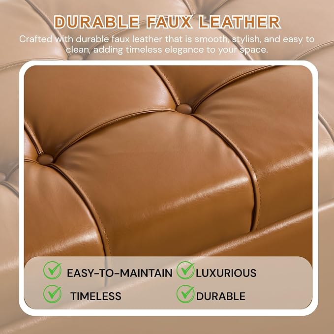 Armless-orange Brown 60.2''w