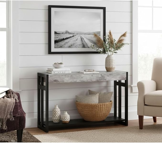 Faux Birch and Black