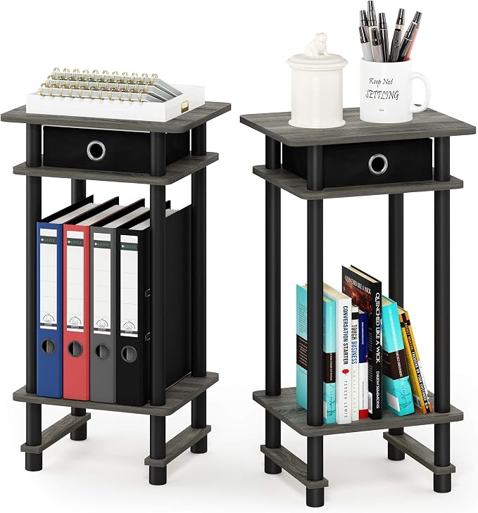 French Oak Grey/Black/Black