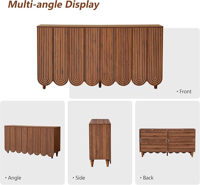 Walnut 1 Pack-3 Door