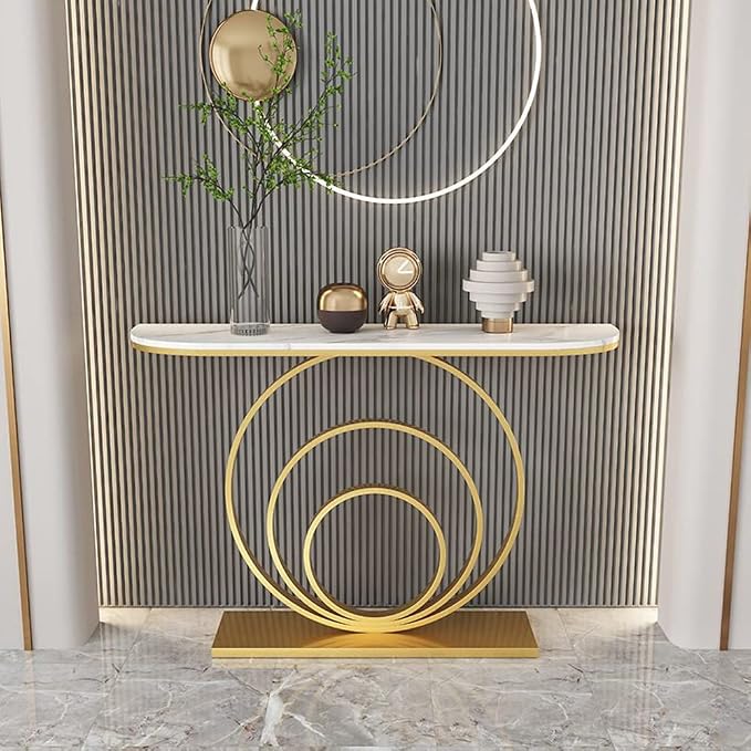 Gold Base White Top