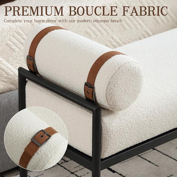 Teddy-white-brown Strap