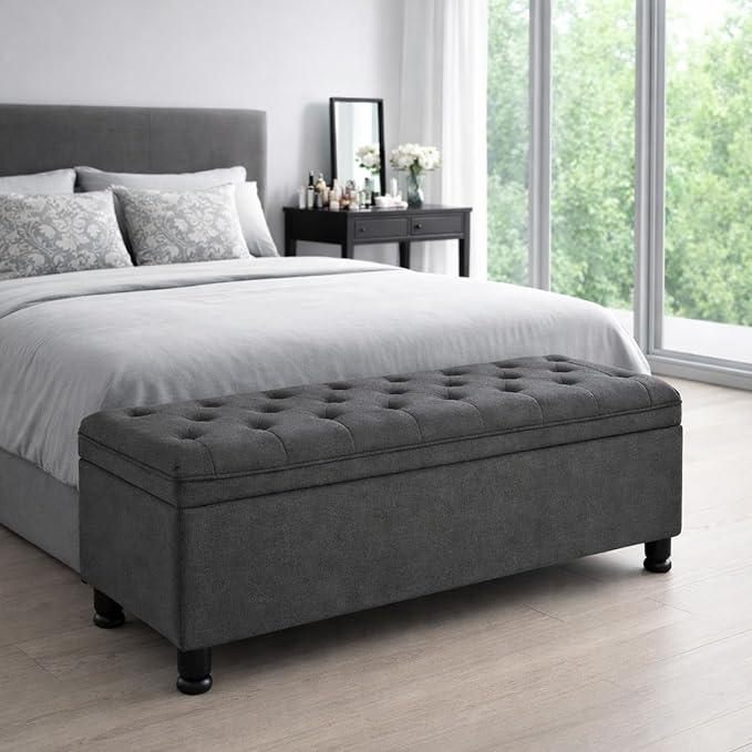 Grey Linen 44.5''