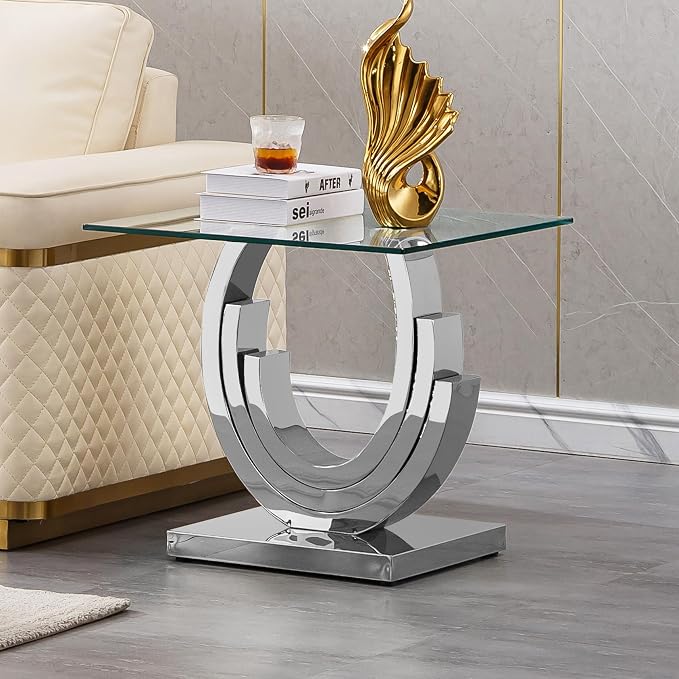 Silver End Table
