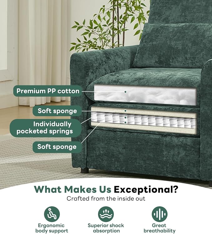 Chenille-green