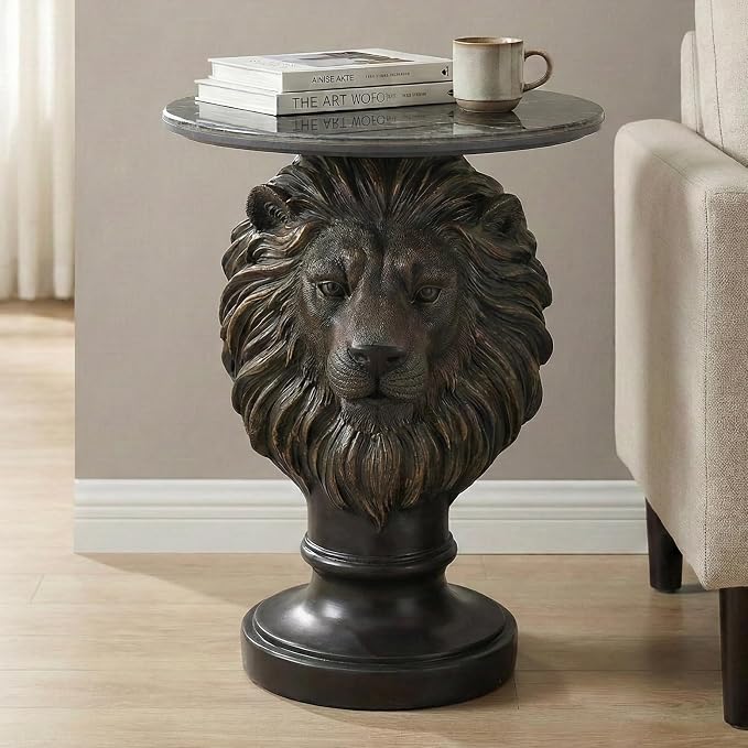 02 Lion - Antique Bronze
