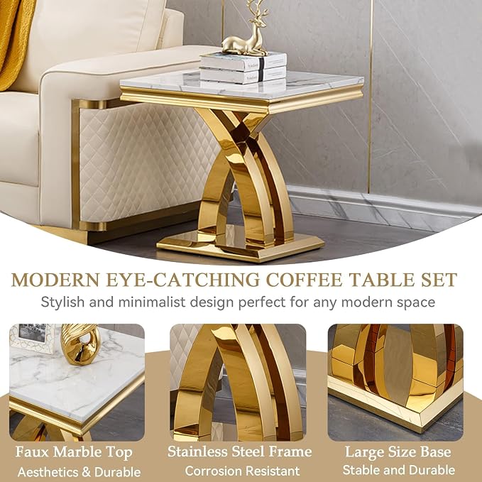 Gold-end Table