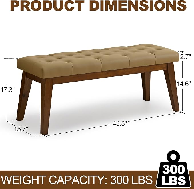 Light Brown-pu-tufted