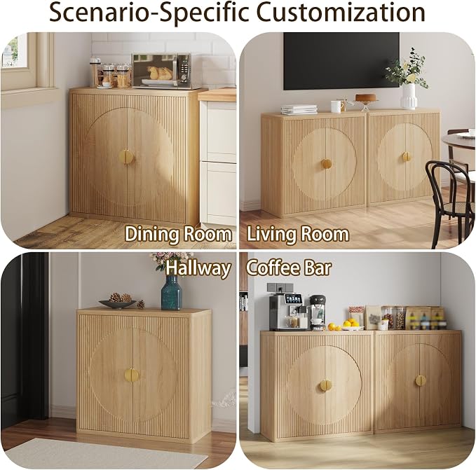 Sideboard Cabinet - Light Oak