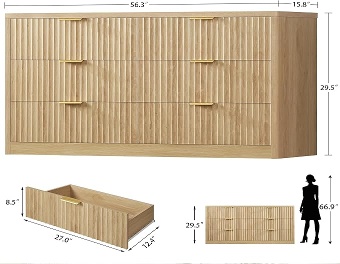 A-natural, 6 Drawers Extra-large