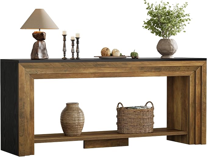 Rustic Brown & Black
