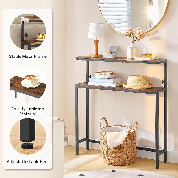 Rustic Brown + Black
