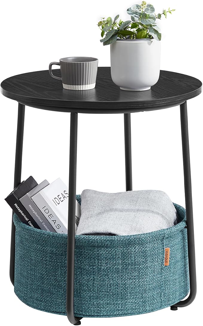 Ebony Black + Turquoise Blue