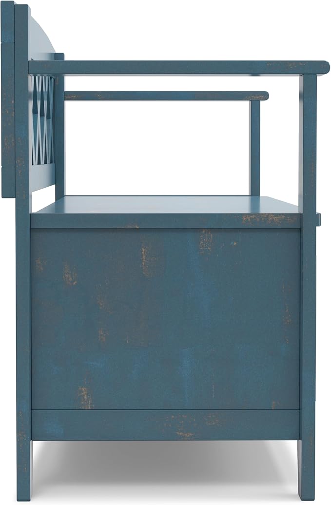 Distressed Coastal Blue