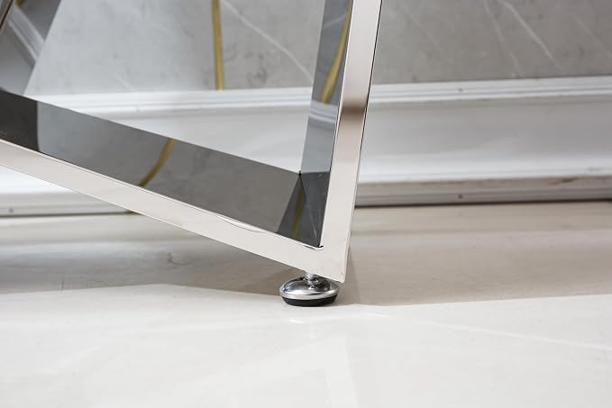 Silver Console Table