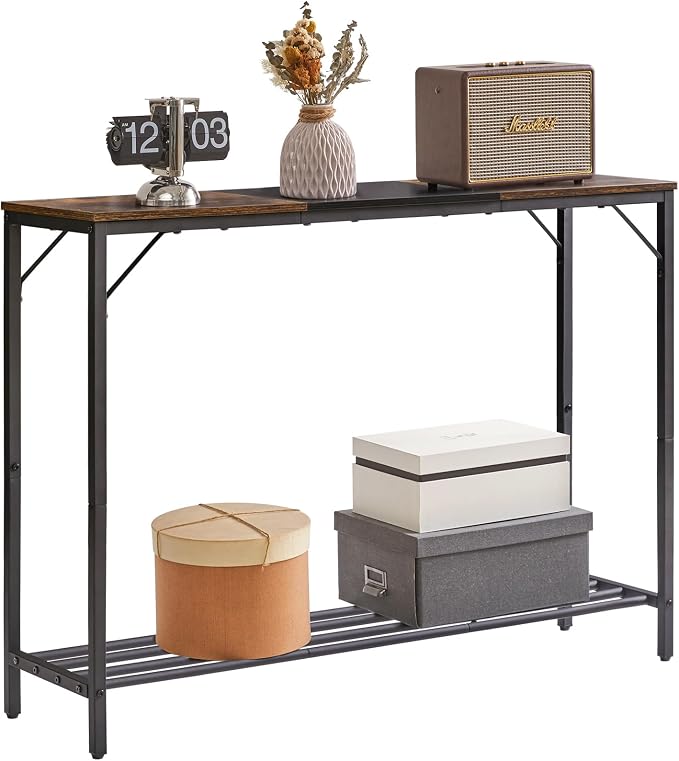 Rustic Brown and Black