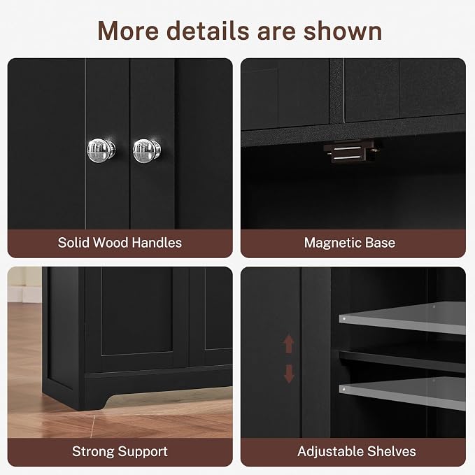 Black-4 Shelves
