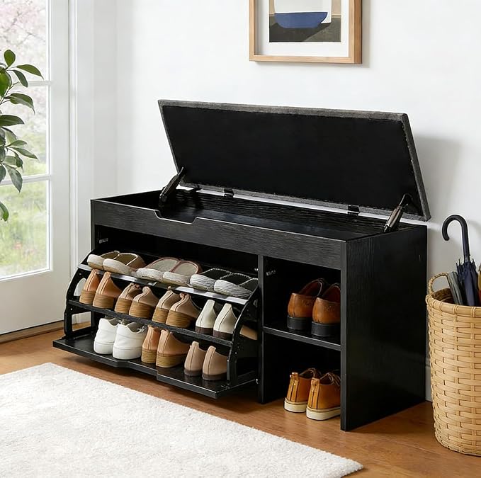 Black-1 Flip Drawers